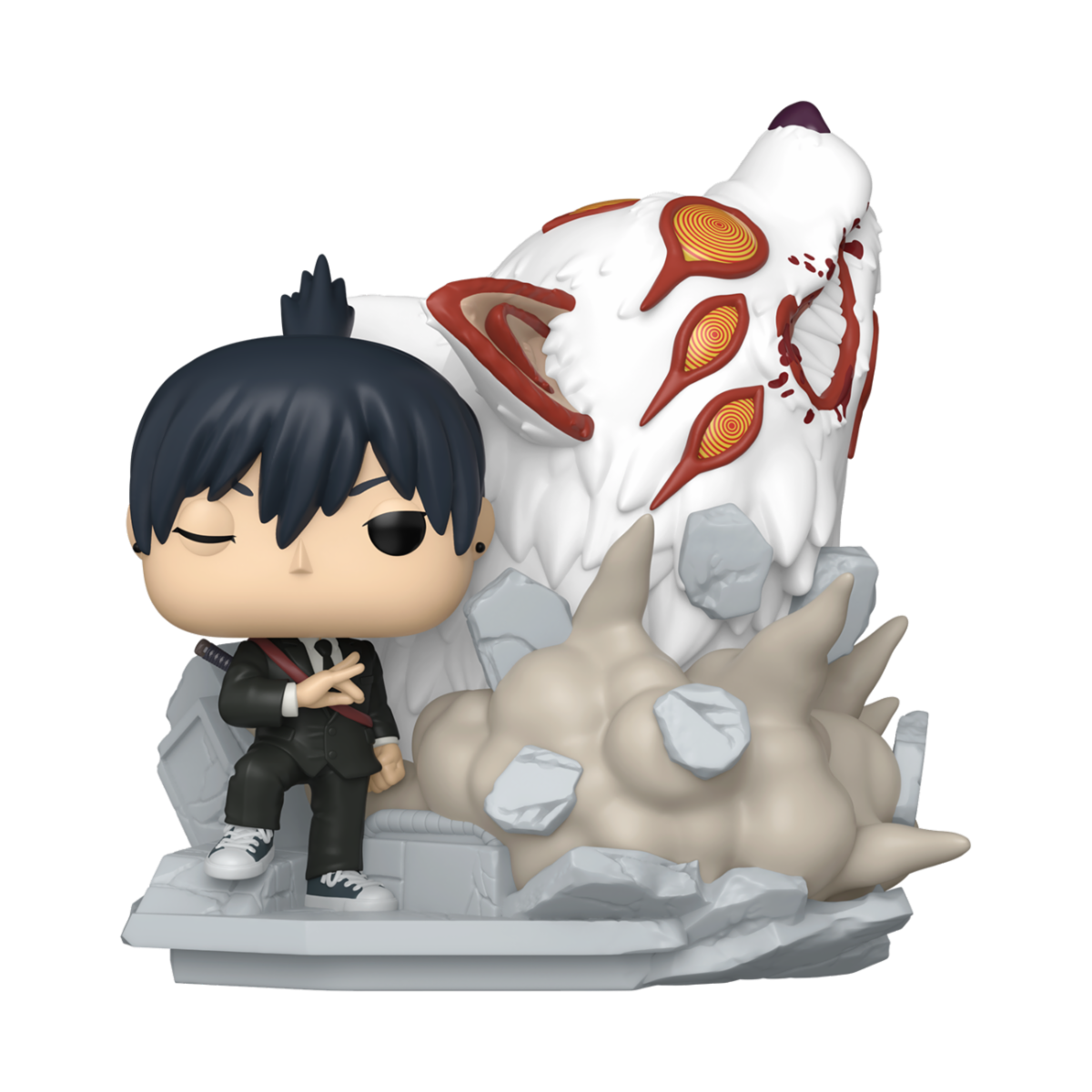 CHAINSAW MAN - POP FUNKO MOVIE MOMENT VINYL FIGURE 1972 AKI (FOX DEVIL) 9CM