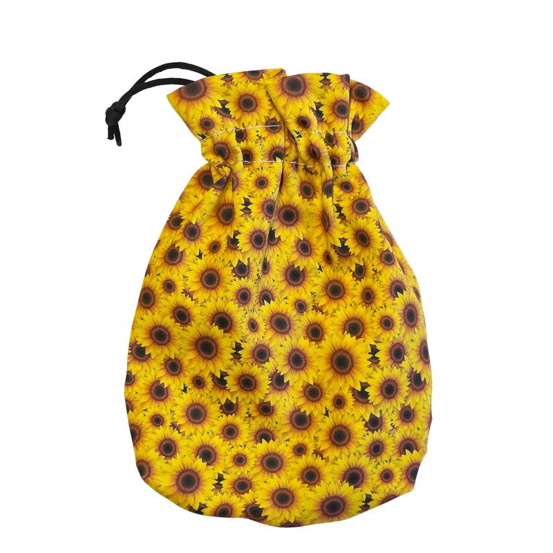 BWSPSUNF201 - FULL ART DICE POUCH: SUNFLOWER