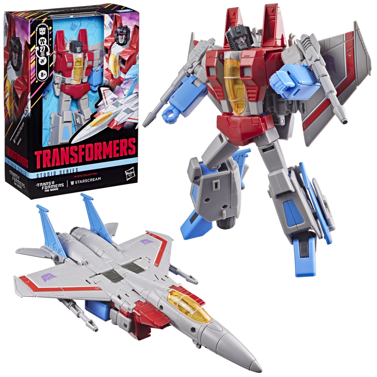TRANSFORMERS - STUDIO SERIES - STARSCREAM VOYAGER CLASS - ACTION FIGURE 17CM