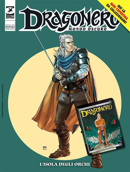 MONDO OSCURO VOL.6 - DRAGONERO 119 - MINI COPERTINA - DRAGONERO 1: IL SANGUE DEL DRAGO