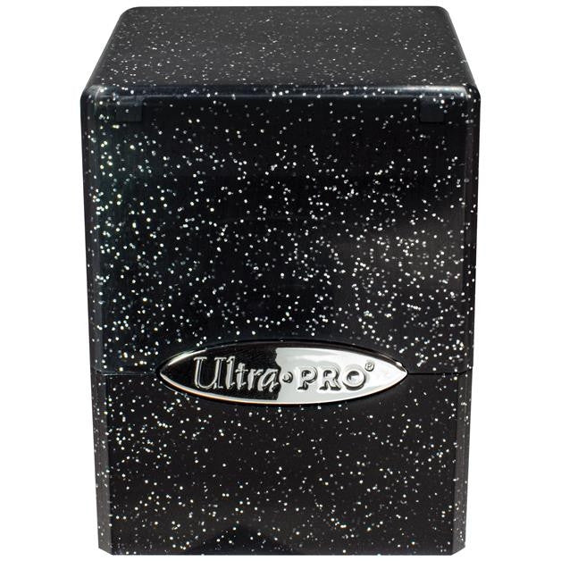 15886 - PORTA MAZZO - SATIN CUBE - GLITTER BLACK