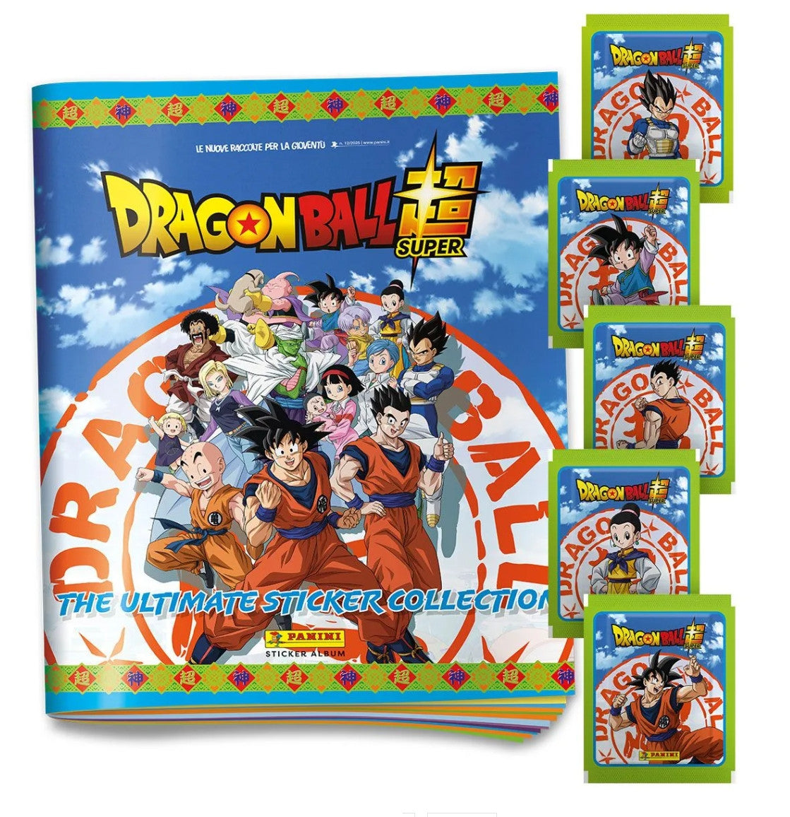 DRAGON BALL SUPER THE ULTIMATE STICKER COLLECTION - STARTER PACK