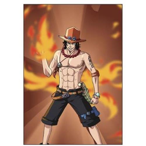 OPB09 - ONE PIECE - BIGLIETTO AUGURI (COMPLEANNO) - 11.8X16.8 - PORTUGUESE D. ACE