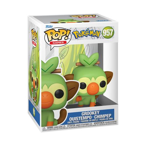 POKEMON - POP FUNKO VINYL FIGURE 957 GROOKEY (EMEA) 9CM