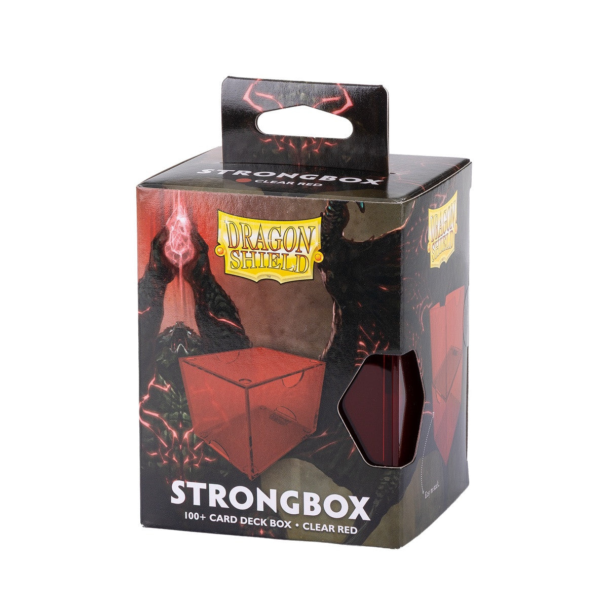 AT-19003 - STRONGBOX CLEAR - RED