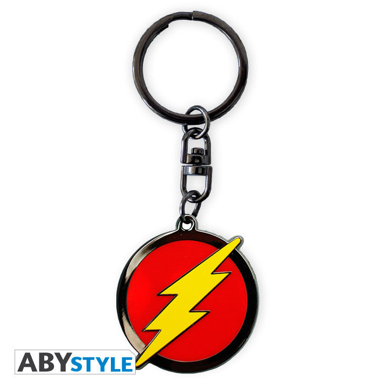 ABYKEY163 - DC COMICS - PORTACHIAVI - FLASH LOGO