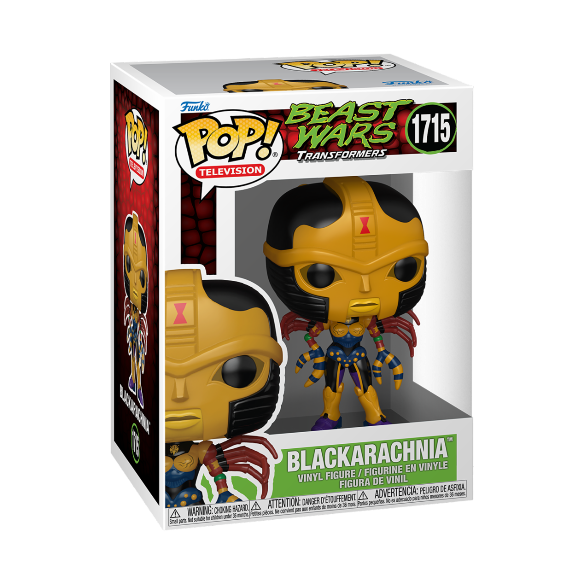 TRANSFORMERS - POP FUNKO VINYL FIGURE 1715 BLACKARACHNIA 9CM