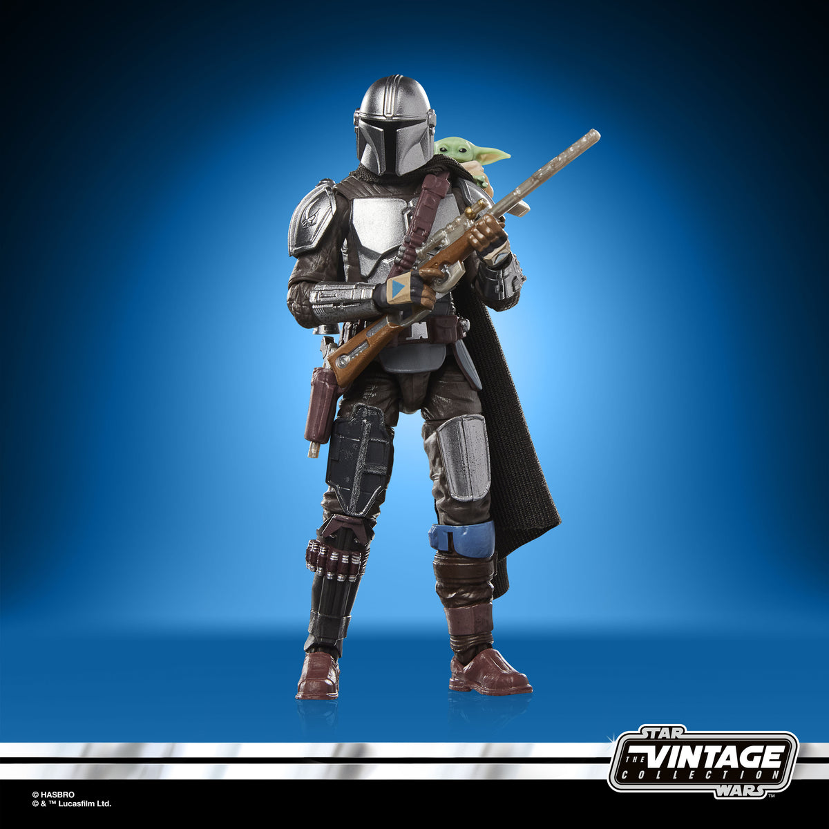 STAR WARS - THE VINTAGE COLLECTION - MANDALORIAN E GROGU - ACTION FIGURE 9.5CM
