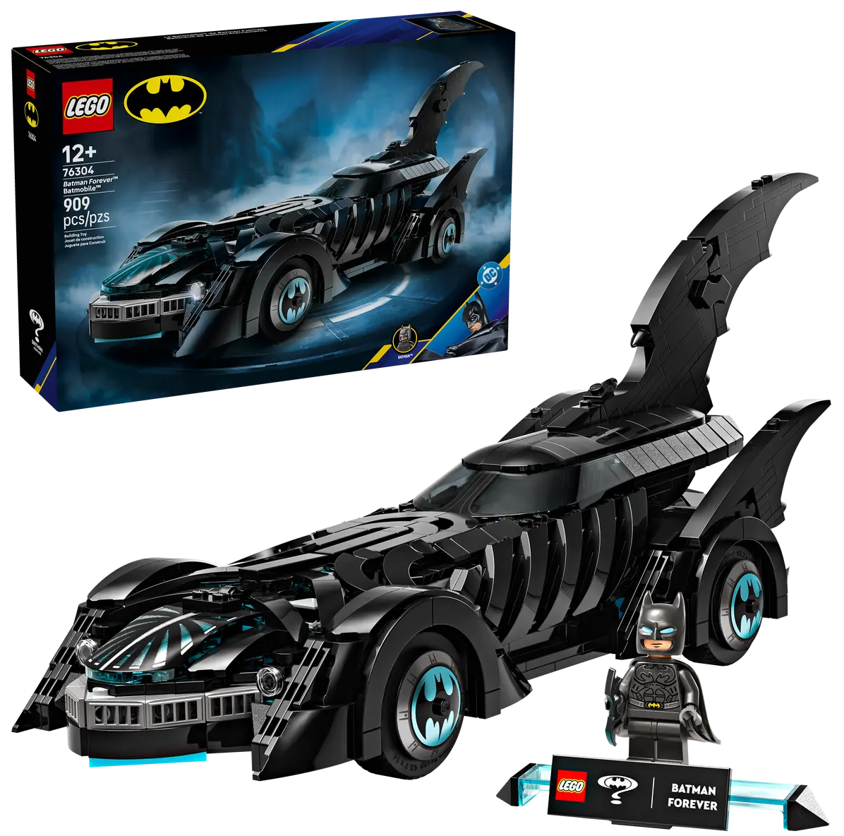 76304 - SUPER HEROES DC - BATMOBILE BATMAN FOREVER