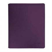 16484 - VIVID ZIPPERED 9-POCKET PRO-BINDER - MIDNIGHT PLUM