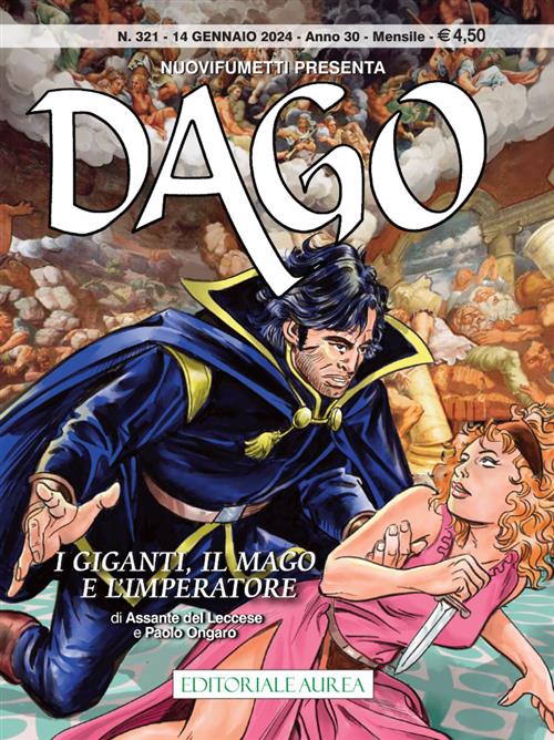 DAGO 321 - I GIGANTI, IL MAGO E L'IMPERATORE