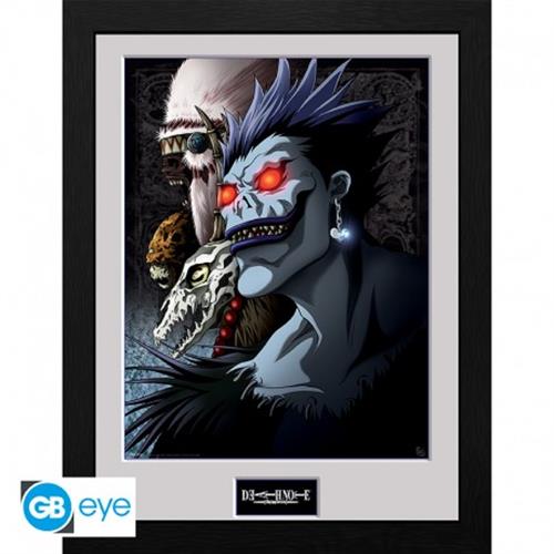 PFC1967 - DEATH NOTE - FRAMED POSTER (30.5X40.6) - SHINIGAMI