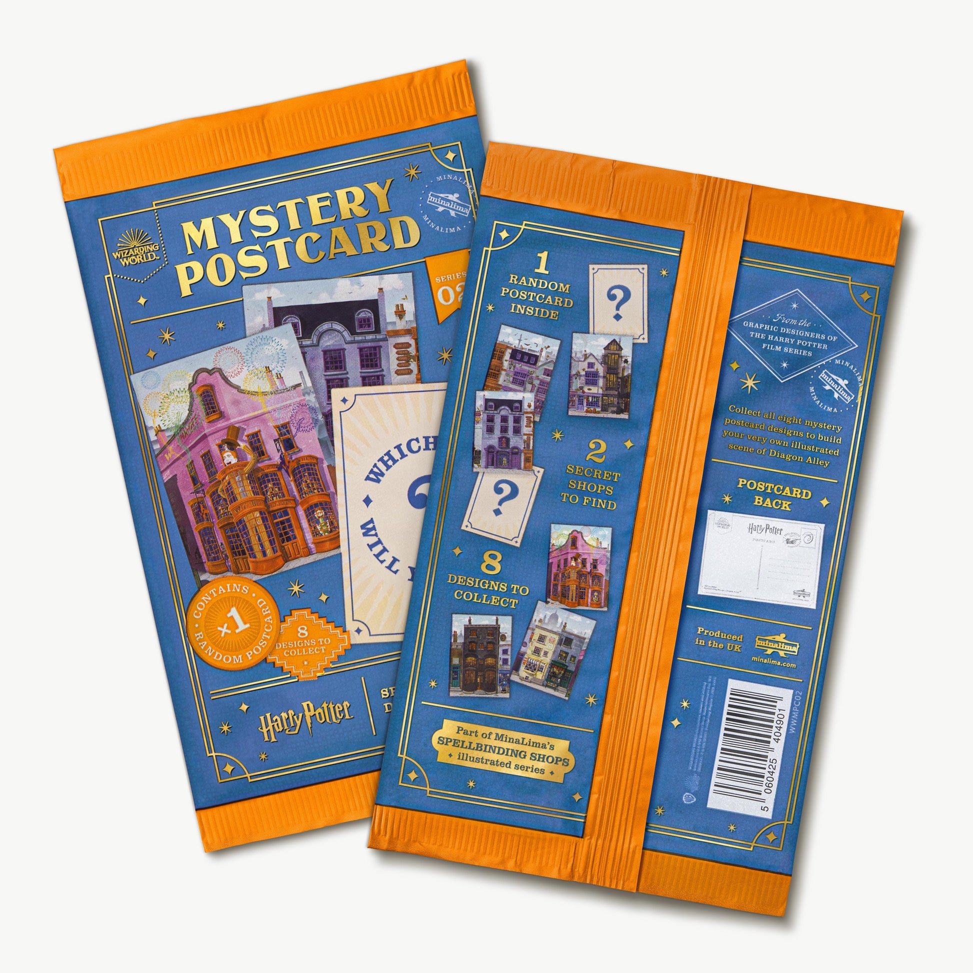 WWMPC02 - SERIES 02: SPELLBINDING SHOPS DIAGON ALLEY - POSTCARD