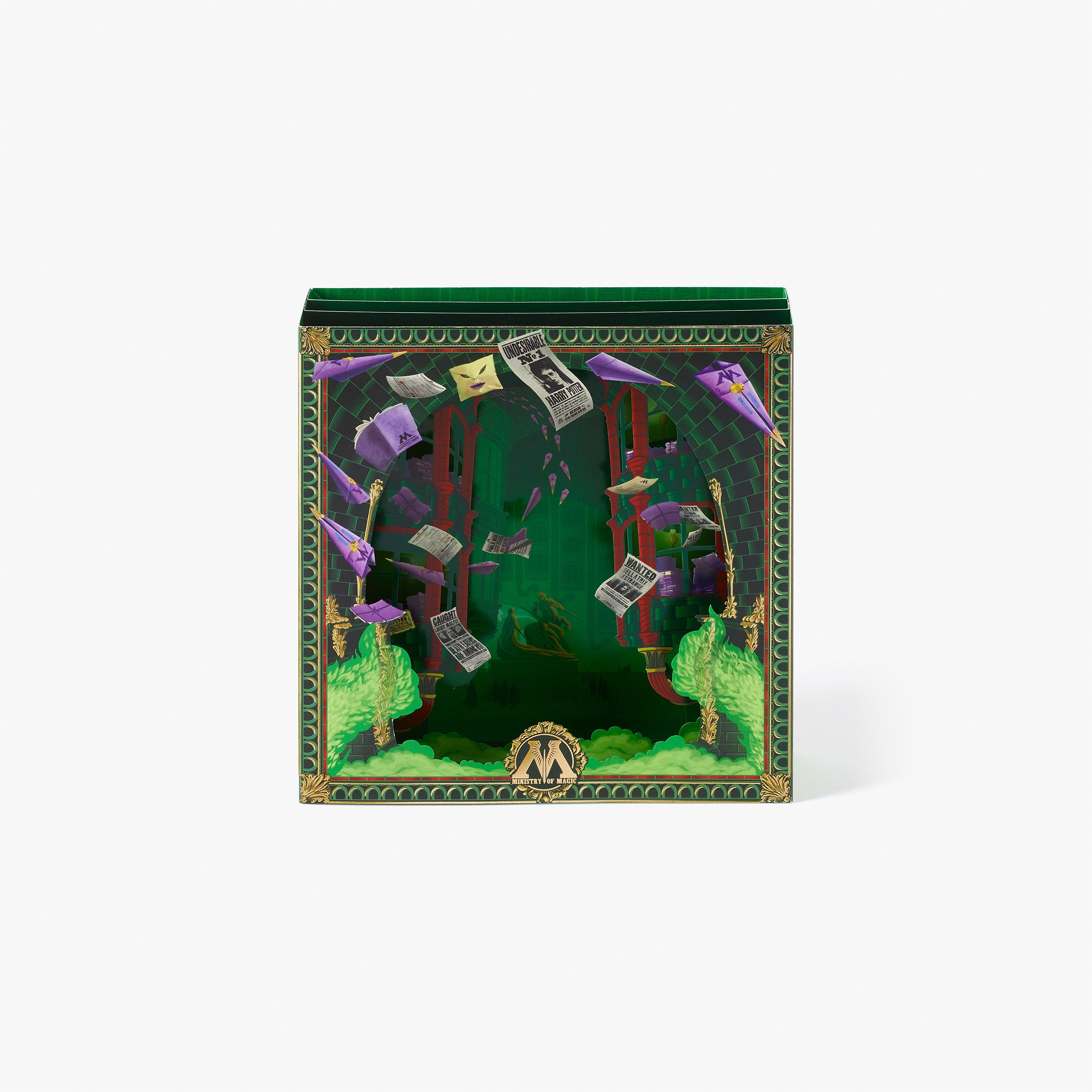 HP3DCARD02 - HARRY POTTER - WELCOME TO THE MINISTRY 3D NOTECARD