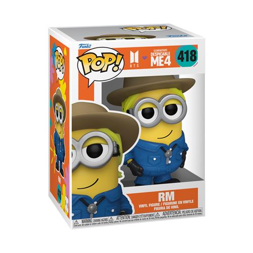 CATTIVISSIMO ME X BTS - POP FUNKO VINYL FIGURE 418 RM 9CM