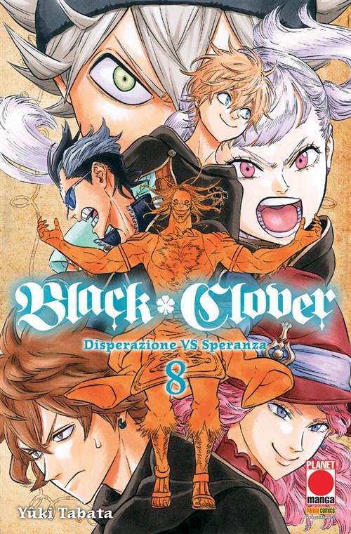 BLACK CLOVER 8 - PRIMA RISTAMPA