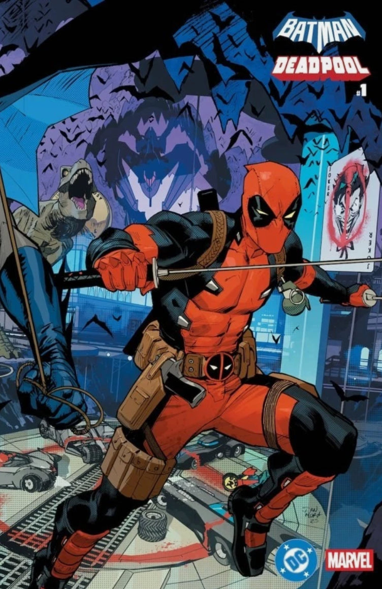 BATMAN/DEADPOOL VOL.1 - VARIANT WRAPAROUND DI DAN MORA