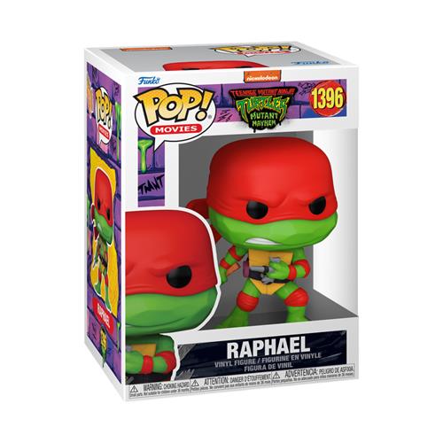 TEENAGE MUTANT NINJA TURTLES - POP FUNKO VINYL FIGURE 1396 RAPHAEL 9CM