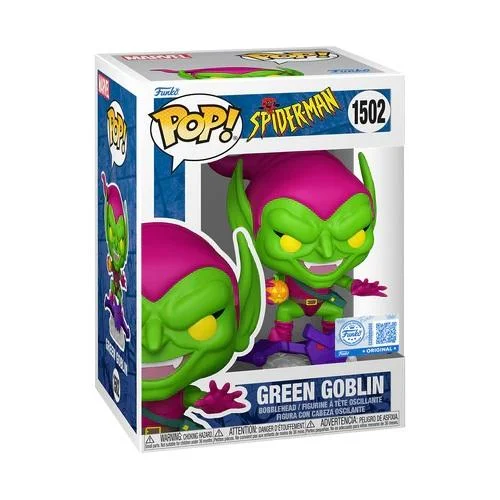 MARVEL: SPIDER-MAN - POP FUNKO VINYL FIGURE - GREEN GOBLIN 9CM FUNSIDE EXCL