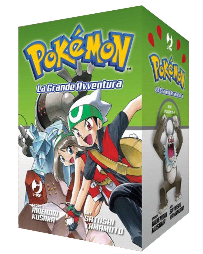 POKEMON LA GRANDE AVVENTURA - BOX 3 (7-8-9)