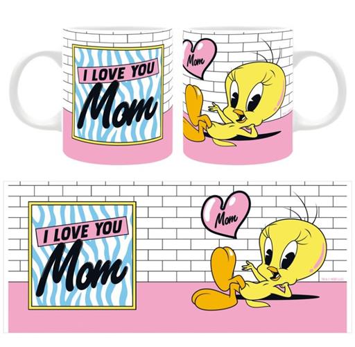 TGGMUG204 - LOONEY TUNES - TAZZA 320ML - FAMILY & FRIENDS MOM