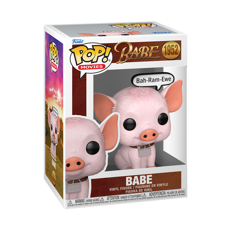 BABE - POP FUNKO SAYING VINYL FIGURE 19525 BABE THE PIG 9CM