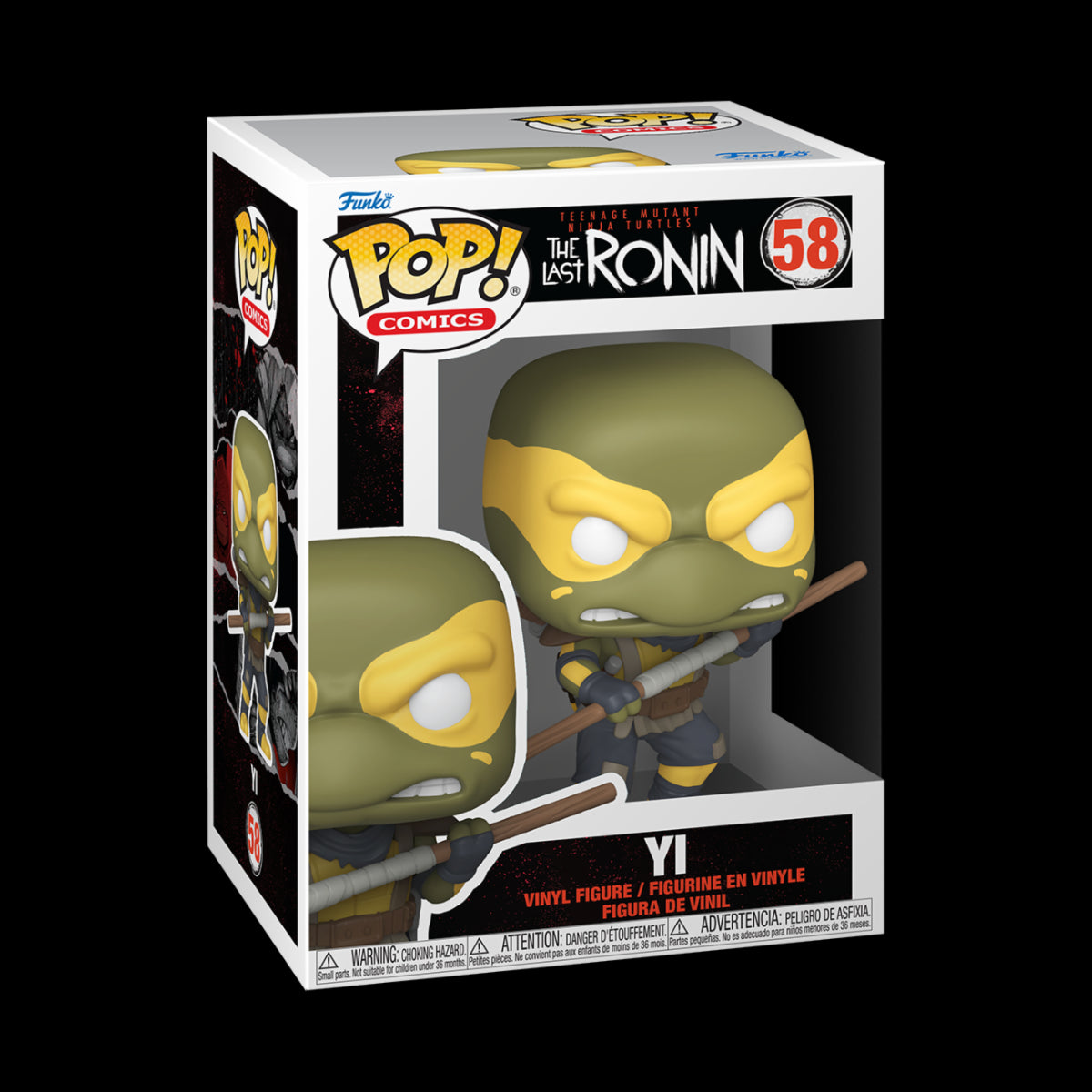 TEENAGE MUTANT NIUNJA TURTLES: THE LAST RONIN - POP FUNKO VINYL FIGURE 58 YI 9CM