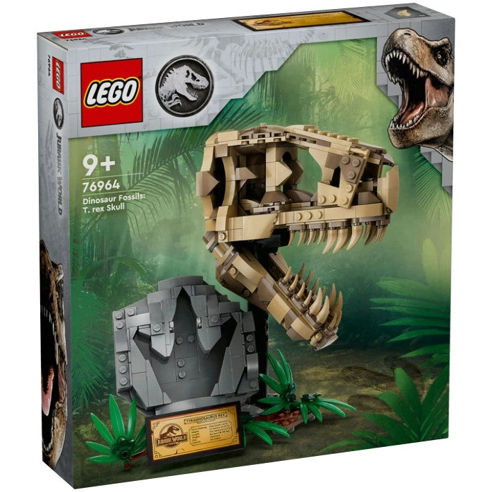 76964 - JURASSIC WORLD - FOSSILI DI DINOSAURO: TESCHIO DI T.REX