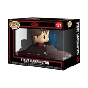STRANGER THINGS - POP FUNKO RIDE VINYL FIGURE 137 STEVE HARRINGTON (IN CAR) 15CM