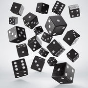 S20601 - FULL PACK OF D6S: BLACK&WHITE