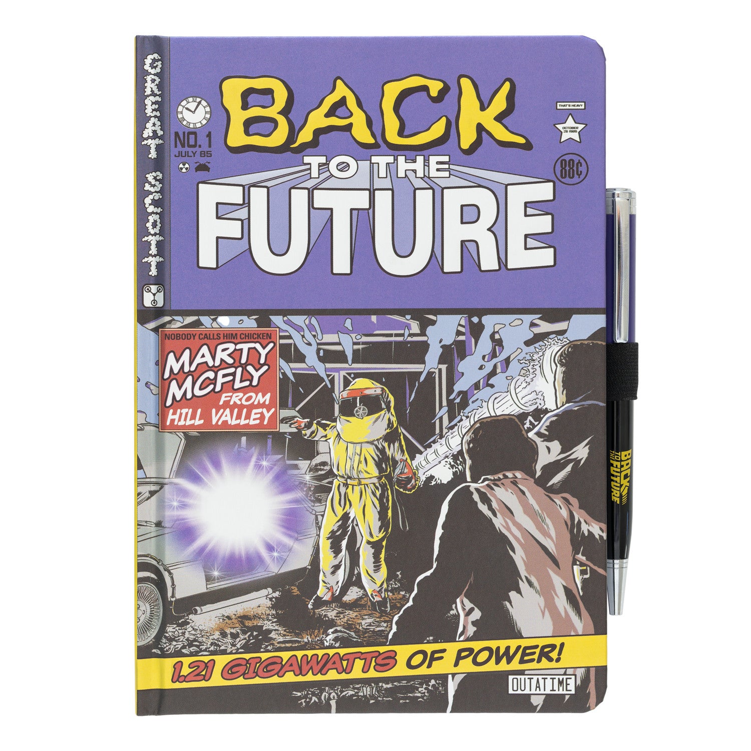 CPA5035 - BACK TO THE FUTURE - A5 NOTEBOOK - BACK TO THE FUTURE