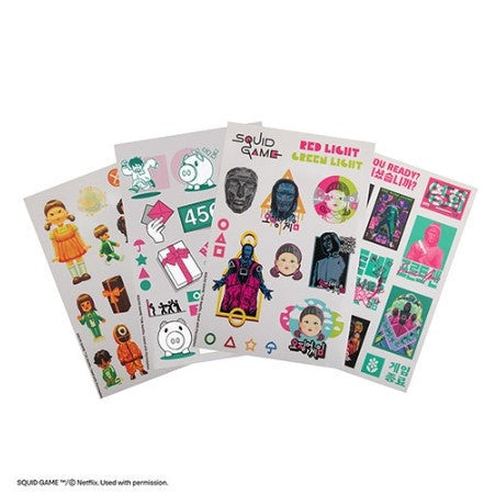 CR5240 - SQUID GAME - SET DI STICKERS - SQUID GAME