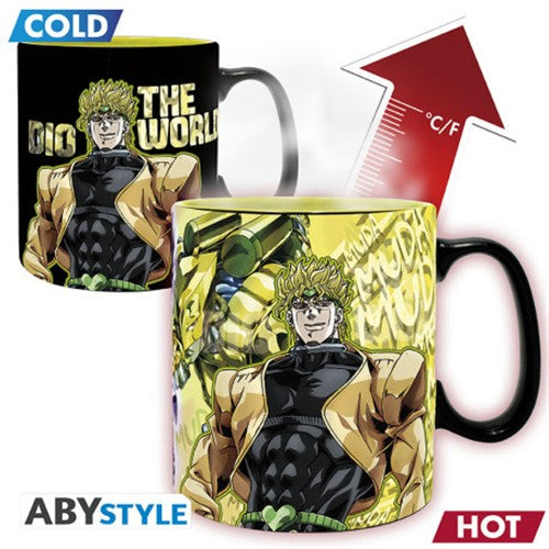 ABYMUGA447 - JOJO'S BIZARRE ADVENTURE - TAZZA HEAT CHANGE 460ML - JOTARO DIO