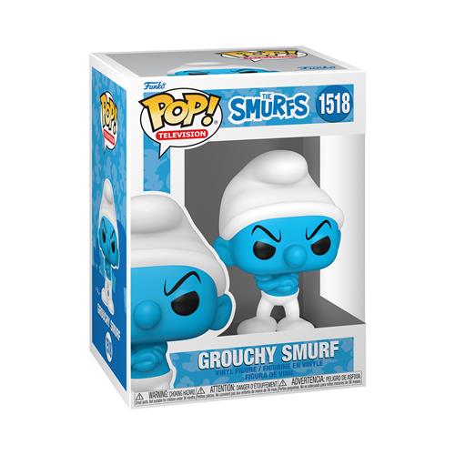 SMURFS - POP FUNKO VINYL FIGURE 1518 GROUCHY SMURF 9CM