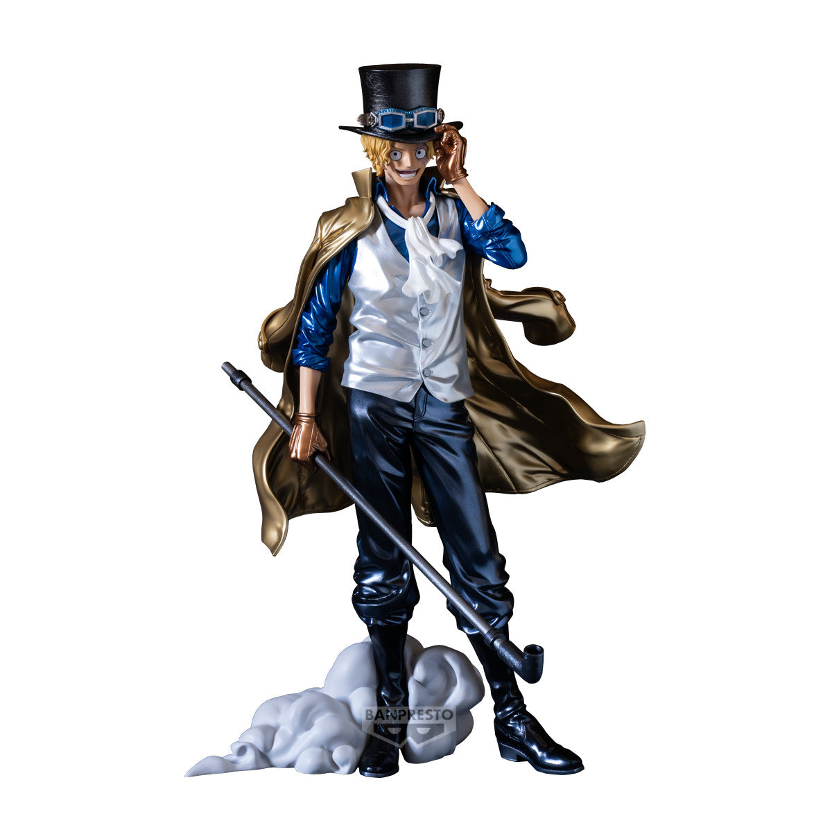 28843 - ONE PIECE - PREMIUM [THE METALLIC] - SABO - STATUA 30CM