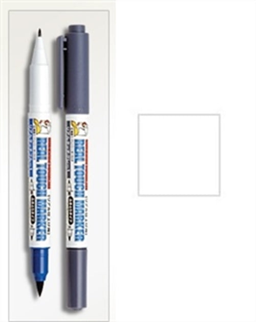 19407 - GUNDAM MARKER GM-400 BIANCO DOPPIA PUNTA PER SFUMATURE