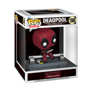 DEADPOOL - POP FUNKO DELUXE VINYL FIGURE 1580 DEADPOOL (ON BRIDGE) 15CM