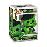 WICKED X CARE BEARS - POP FUNKO VINYL FIGURE 2052 GOOD LUCK BEAR AS ELPHABA THROPP 9CM