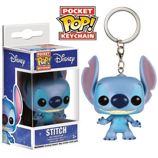 DISNEY - POP FUNKO VINYL KEYCHAIN STITCH 4 CM