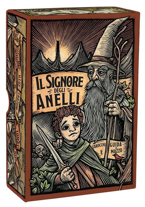 IL SIGNORE DEGLI ANELLI: TAROCCHI E GUIDA AL MAZZO