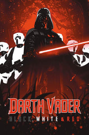DARTH VADER - BLACK, WHITE & RED