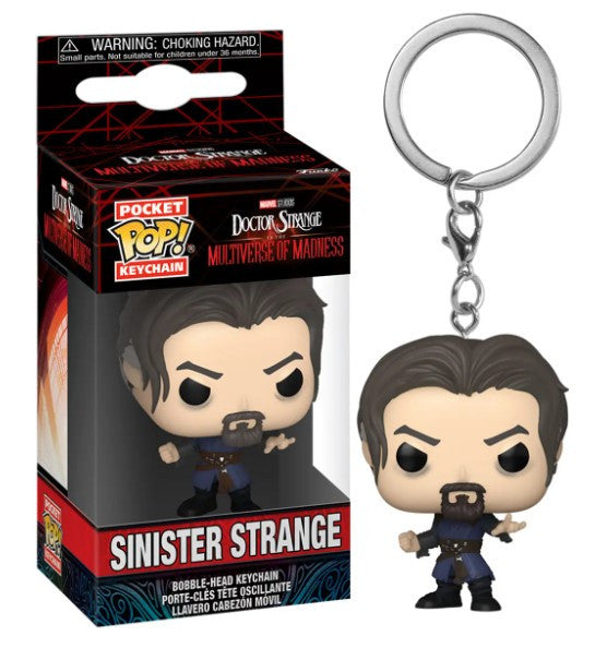 MARVEL: DOCTOR STRANGE 2 - POP FUNKO VINYL KEYCHAIN SINISTER STRANGE 4CM