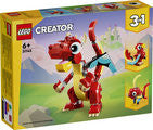 31145 - LEGO CREATOR - DRAGO ROSSO