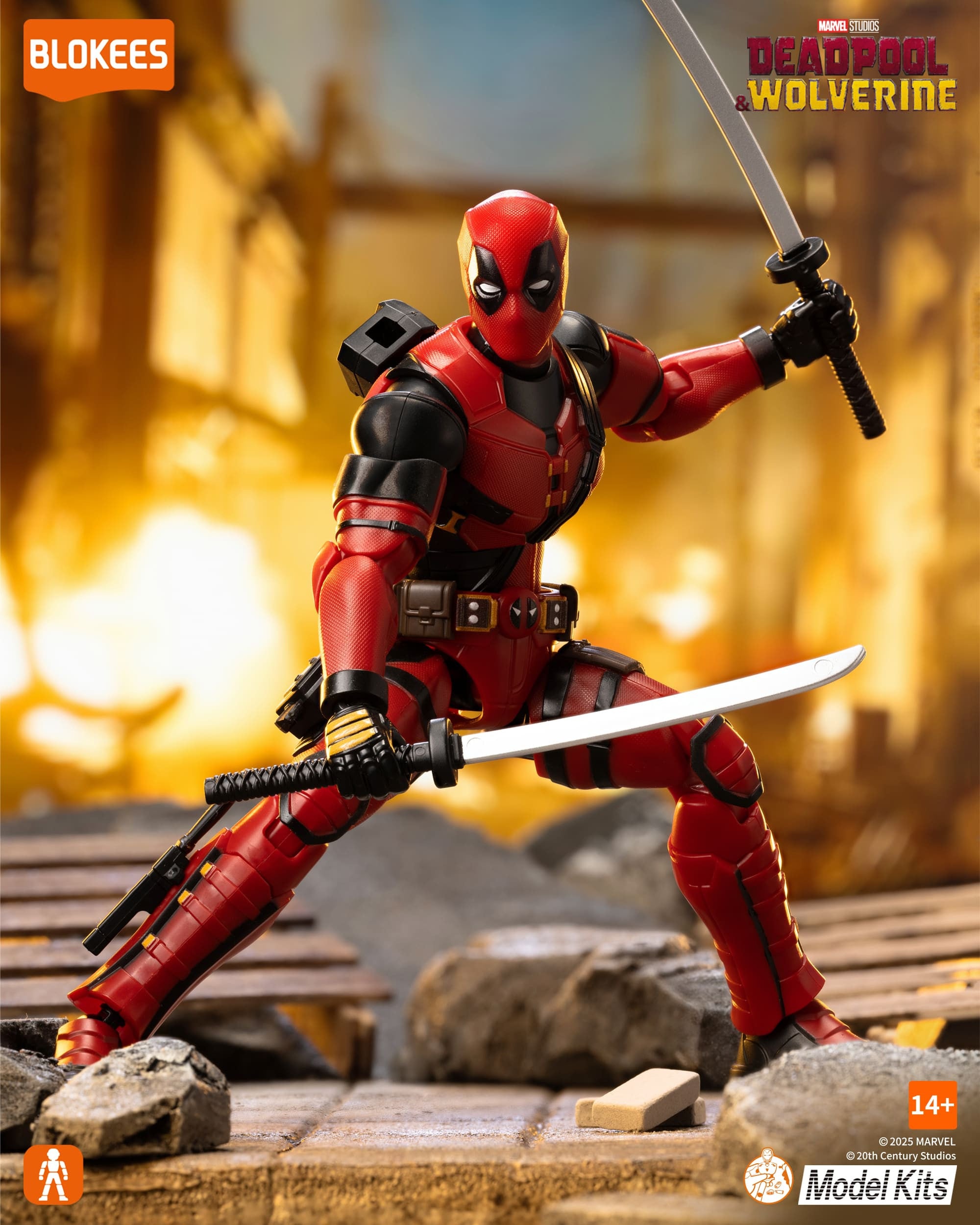 MARVEL HEROES - CHAMPION CLASS 04 DEADPOOL - MODEL KIT