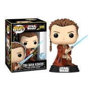 STAR WARS: PHANTOM MENACE 25TH ANNIVERSARY - POP FUNKO VINYL FIGURE 699 OBI-WAN KENOBI (RETRO) 9CM FUNSIDE20 EXCL