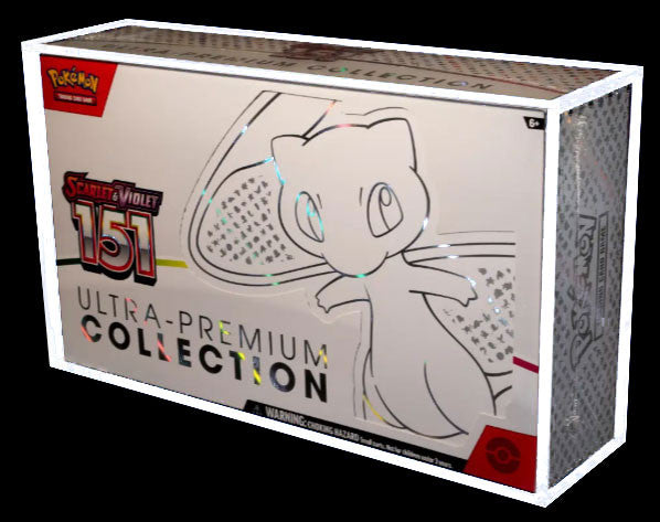 CABP0132 - ACRYLIC BOX PROTEZIONE - POKEMON COLLEZIONE 151 ULTRA-PREMIUM