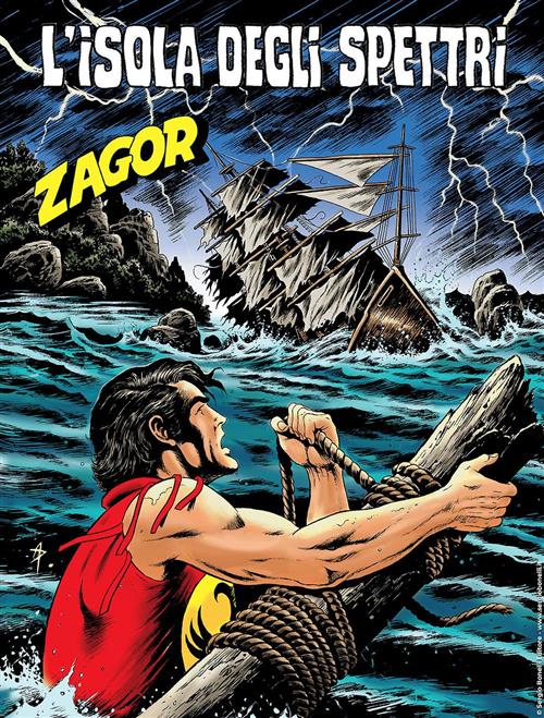 ZAGOR 696 (ZENITH GIGANTE 747) - L'ISOLA DEGLI SPETTRI