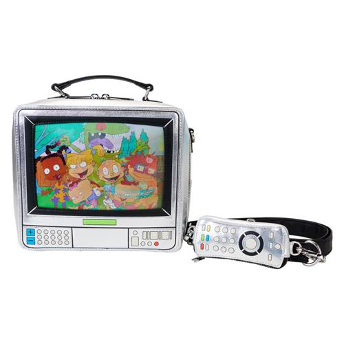 NICKELODEON - BORSA A TRACOLLA - RETRO TV TRIPLE LENTICULAR