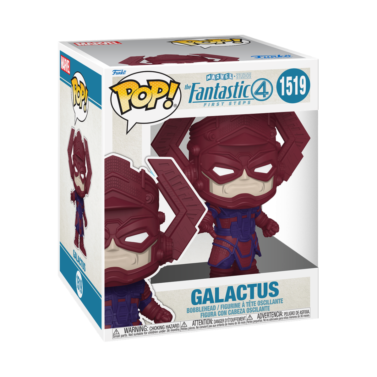 MARVEL: THE FANTASTIC FOUR: FIRST STEPS - POP FUNKO SUPER VINYL FIGURE 1519 GALACTUS 15CM