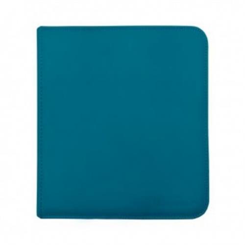 15746 - ZIPPERED 12-POCKET PRO-BINDER - TEAL